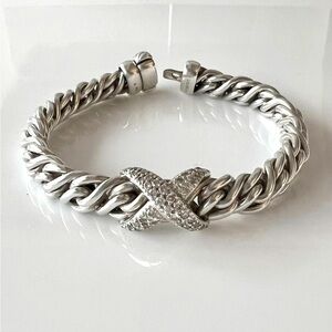David Yurman Lyrica Diamond X Bracelet